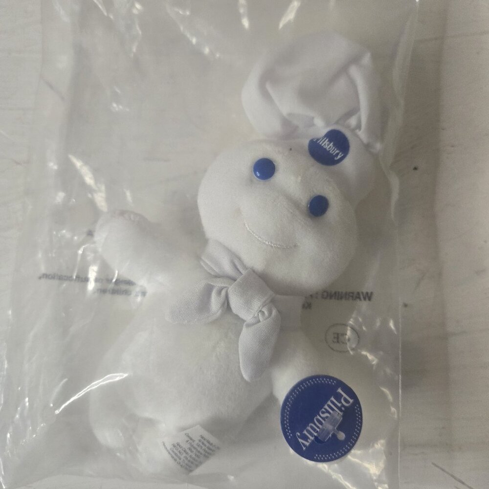 1999 Pillsbury Doughboy Beanie Plush New